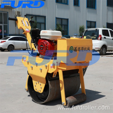 Mini Pedestrian Single Drum Vibratory Lawn Roller for Sale